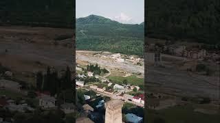 Georgia, Svaneti, Mestia pt 6 #Georgia #djidrone #sky #tree #svaneti #mestia #svantowers