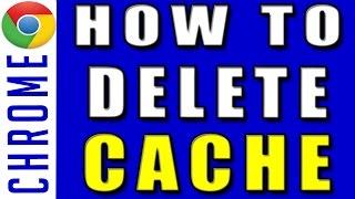 Delete Cached images, files, from Google Chrome | How to Remove Cache, cookies, history in chrome