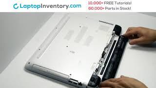 HP Pavilion 15-AB Battery Installation Replacement Guide Install Laptop 15-AU 15-BC 17-AB 15-BL