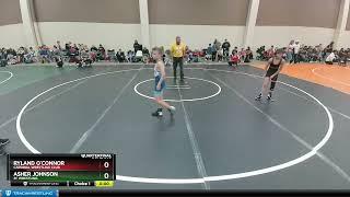 82 Lbs Quarterfinal - Ryland O`Connor, Cardinal Wrestling Club Vs Asher Johnson, 3F Wrestling 5710