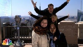 "Tonight Show Celebrity Photobomb" with Cameron Diaz