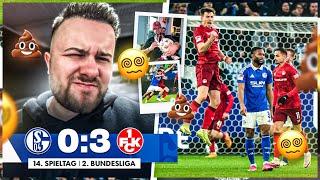 AUA  Nur noch PEINLICH  Schalke 04 vs Kaiserslautern REACTION VLOG 