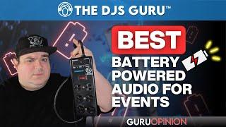 Best Wireless and Battery Powered Audio Gear for DJ and Live Music Events