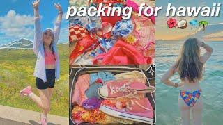 GRWM for HAWAII!! pack with me, getting my nails done, shopping, etc!!