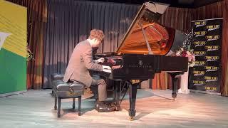 17 yr old Sunny Zhang Plays J. Brahms - Variations on a Theme of Paganini, op. 35 book 1 (05.29.22)