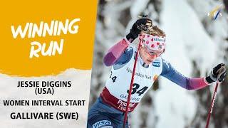 Diggins edges Swedish rivals in the 10K | FIS Cross Country World Cup 23-24