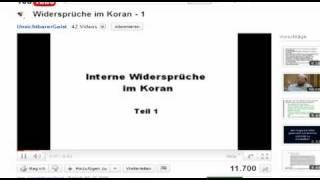 RE: Widersprüche im Koran "UnsichtbarerGeist" - widerlegt Teil 1