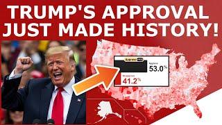 Trump's Approval SURGES as the Nation ZOOMS Right!