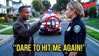 Racist Cop Hits Black Man, Then Discovers He’s Her Boss