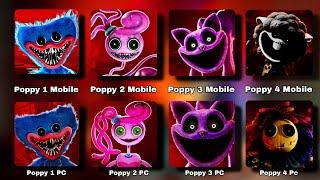 Poppy Playtime Chapter 1, 2, 3 & 4 PC vs Mobile - Full Gameplay Walkthrough & Ending | Chapter 4