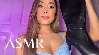 ASMR Try On Heeled Boots Haul ️(Merumote)