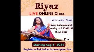 LIVE Riyaz with Shubha