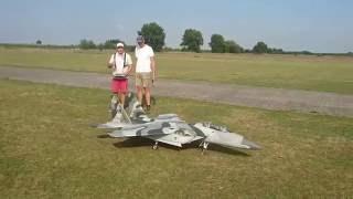 Feibao F-15E 1/7 Scale, IQ-200+, big RC-Jet, First Testflight, good Landing