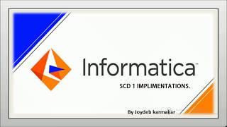 SCD  Type 1 In Informatica