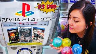 GASHAPON'S vending machine with PLAYSTATION PRIZES (PSVita - PS4 - PS5)