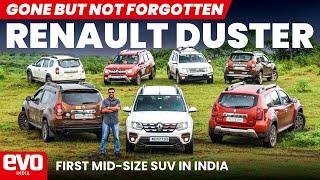 Renault Duster | Diesel, petrol, AWD, all variants | Gone But Not Forgotten | @evoIndia