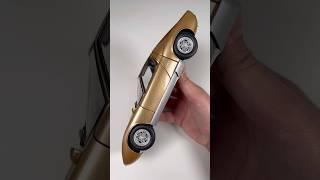 Golden Lamborghini Miura P400 Diecast Model Car