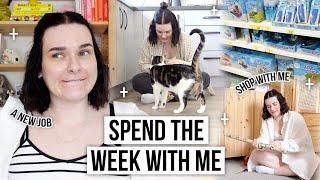 getting a job, an identity crisis & shop with me  WEEKLY VLOG