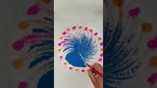 #do like and subscribe#diwali Rangoli #easy Rangoli design for beginners #rangoli