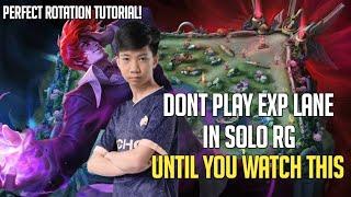 DONT PLAY EXP LANE IN SOLO RG UNTIL YOU WATCH THIS | MOBILE LEGENDS