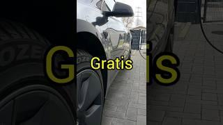 Tesla Model Y jeden Tag GRATIS laden #modely #tesla