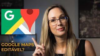 COMO PRODUZIR MAPAS EDITÁVEIS A PARTIR DO GOOGLE MAPS