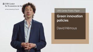 Green Innovation Policies – David Hémous