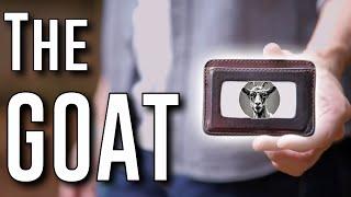 The GOAT Small Leather Wallet! EASILY.