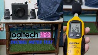 Logitech Z623 Decibel Meter Sound Test | Still Best Home Theatre Under 15k