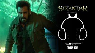 Sikandar Teaser BGM Ringtone | Salman Khan | Ar Murgodos | Santosh Narayan