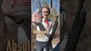 *Slo Mo* Shotgun Slug VS Soda Can