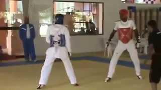 TAEKWONDO  ROBELIS VS AARON COOK