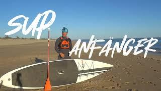 SUP Anfänger  - Stand Up Paddle Board, Paddel, Ausrüstung und die Technik, auf's Board zu kommen