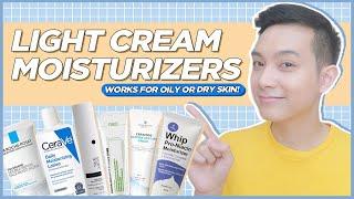 LIGHTWEIGHT CREAM Moisturizers for OILY, COMBINATION & DRY SKIN! (Filipino) | Jan Angelo