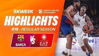 MIROTIC IS BACK TO BARCA ! - Barcelone vs Milan - Highlights EuroLeague R15