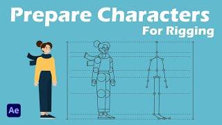 Preparing Any Characters For Rigging In After Effects
