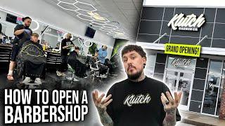 How to Open a Barbershop  Part 10 - Opening Day!