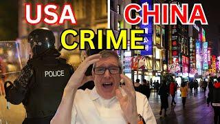 How Dangerous is China at Night vs USA - The SHOCKING Truth!