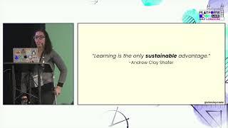 Driving organizational sustainability with Platform Engineering | Lesley Cordero at PlatformCon LDN