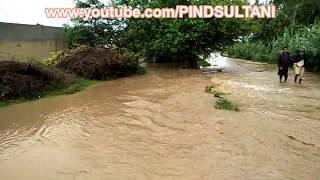 PINDSULTANI Village  Moonsoon Rainfall Pindsultani near Imran Book Depot