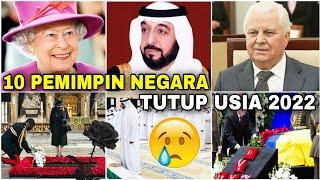 Selain Ratu Elizabeth II, inilah 10 Pemimpin Negara yang TUTUP USIA 2022. No 4 tragis!