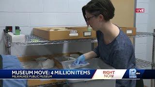 Milwaukee Public Museum begins packing millions of items ahead of move to new building