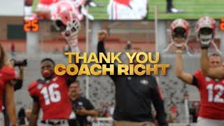 Thank You, Coach Richt