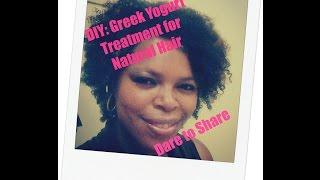 Yogurt Treatment for Natural Hair