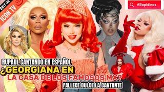 DRAG! ¿GEORGIE EN LCDLFMX?RU NOS DESEA FELIZ NAVIDAD CATANDO EN ESPAÑOL!FALLECE DULCE LA CANTANTE!