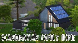 Sims 4 | House Building | Scandinavian Family Home