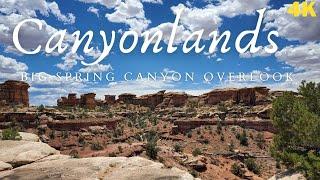 4K Walks - Canyonlands National Park, Big Spring Canyon Overlook