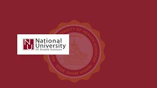 National University of Health Sciences - Virtual Celebration - December 2020