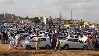 Karachi Biggest Sunday Car Market | USED CAR BAZAR | Custom Paid Cars in Cheap Price | KMU