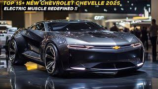 New Chevrolet Chevelle 2025 Electric| The Iconic Muscle Car Returns‼️#chevrolet #cars #automobile